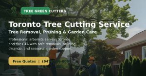 Read more about the article toronto tree cutting service: Expert Tree Cutting & Pruning Services in Toronto | Tree Green Cutters – (647) 846-0098: